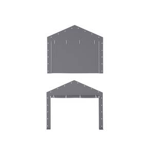 Bbaqlz5oepu3zqdneemlbwasipcy Hipicute Zipper Door Replacement For Portable Garage - Compatible With 10ftx20