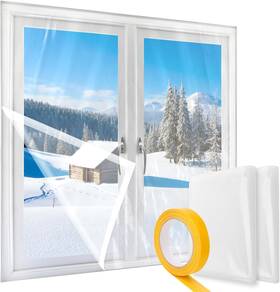 Wif-124 Holymaji 2 Pcs Window Plastic 47&apos &apos X 63&apos - Pieces Clear