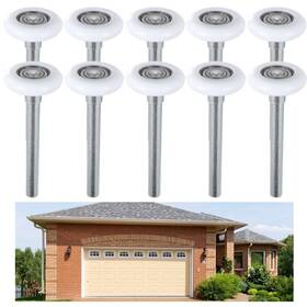 Homaisson 752870928761 10 Pcs 1.8ftft Garage Door Rollers With 4.7-inch Stem Quiet Replac