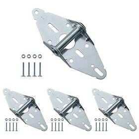 Home Master 842001160013 Garage Door Hinge Heavy Duty 14 Gauge Steel With Galvanized Finish - #1 4 Pack