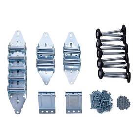 Home Master Hardware 842001160280 Garage Door Hinge And Roller Tune Up Kit For 16 X 7 Inch Or 18