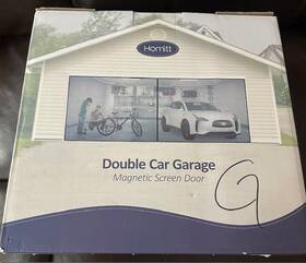 Homitt Hm672a Double Car Garage Magnetic Screen Door
