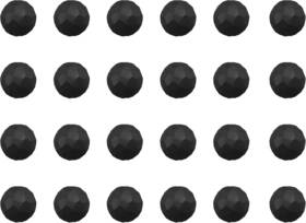Hoomuda 445038152162 24 Pcs Magnetic Garage Door Clavos- Decorative Hardware For House And Entry
