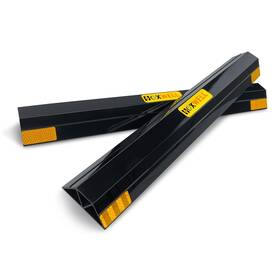 Nbts555-24-2 Hoxwell 24 Inch New Upgrade 2 Pcs Heavy Duty Car Parking Stopper For Garage Park