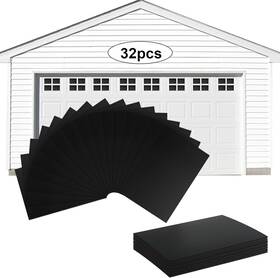 Hulknpee 445028383323 32pcs Magnetic Faux Garage Door Window Accents 6x4x0.04 Inch Decorative Hardware Ma