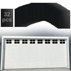 Jct-32p Hulknpew Magnetic Garage Door Windows - 32pcs Faux Looks Like Real