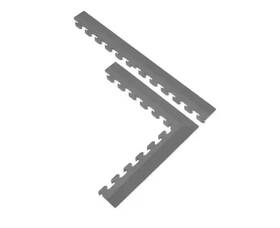 312491722 Husky Gray Pvc Garage Flooring Trim Kit - 18.4 Inch X