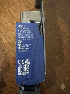 Mx000672 Hysecurity Limit Switch With Cable For Slidedriver Smart Touch 1 Each