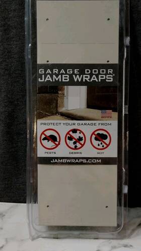 60162-00170 Jamb Wraps Garage Door Wrap Rodent Pest Debris Rot Protection Kit