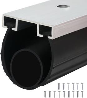 Jaspond 705353154331 Garage Door Seals Bottom Rubber Universal Seal With Pre-drilled Alu