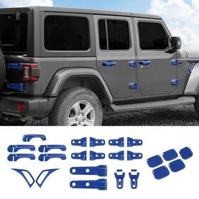 Jcs372 Jecar Exterior Trim Kits Door And Hood Hinge Covers Handle Side Vent Tailg