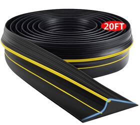 Jin&bao 794261107560 Universal Garage Door Threshold Seal Strip Bottom Weather Stripping