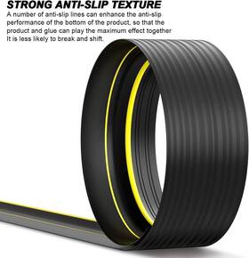 Mftdt1j10ft02xur9 Jin&bao New Garage Door Threshold Seal Strip 8 Ft Universal Bottom Waterproof Pvc