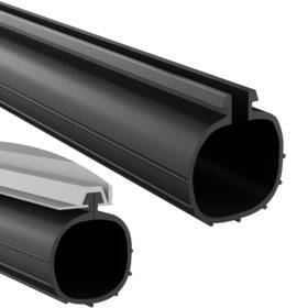 Jobon 707154472911 Garage Door Seals Bottom Rubber - 10.2 Feet Weather Stripping Bot