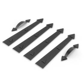 Cklszs001 Jzvxx Garage Door Magnetic Decorative Hardware Kit Magnets Accents Faux