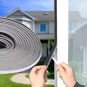 Kaiyuer 765029241741 Brush Weather Stripping 33 Feet Door Seal Strip Soundproofing Stri