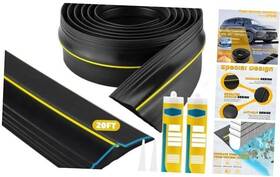 Ckjt003 Kaybayjay Universal Garage Door Seals Bottom Rubber Kit Threshold 20feet