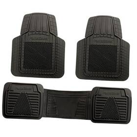 Ps3d3pcb Koolatron 3d All Weather Automotive Floor Mats 3-piece Set Black 3 Piece