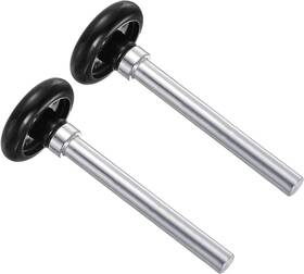 Klf240429zz000308jp Kozelo 2 Pcs Nylon Garage Door Rollers - 1.8 Inch X 4.25 Stem Quiet Sealed Stand