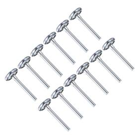 Klf240429zz000317 Kozelo 12 Pcs Nylon Garage Door Rollers - 1.8 Inch X 3.7 Stem Quiet Sealed St