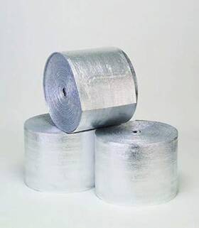 Ks Novelties 082195206306 4-ft X 25-ft Reflective Insulation Duct Pipe Attic Wall Garage-door Water-heater