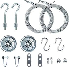Kunyu 313050949916 Lajiaoz Garage Door Cable And Pulley Replacement Kits Hardware Parts