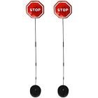 Kzulxxffxy Ekarro Modern Flashing Led Stop Sign Signal Garage Parking