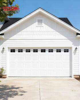 Lagalo 313051665617 Glossy Magnetic Garage Door Windows Faux Panels Skins G