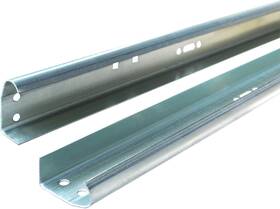 Lajiaoz 313099632640 Garage Door Vertical Track Replacement Galvanized Steel Hardware Ra