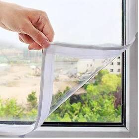 250915004 Laoha Reusable Window Insulator Kit 47x63 Inch 180 M Clear Plastic Film White