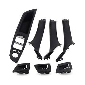 A86190-iptcsfb5sfffb Ldauyzling Inner Door Panel Handle Pull Trim Cover Set For 520i 525i 528i 52