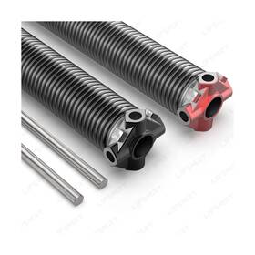 Lifsmrt 671891159117 Pair Of 2 Inch Garage Door Torsion Springs Replacement Set With Winding Bars Upg