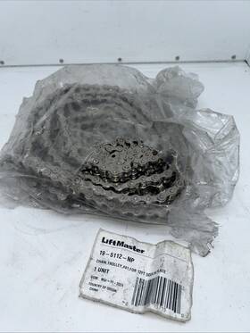 Liftmaster 19-5112 Trolley Roller Chain Pack 19-5112-np For 12ft Door New