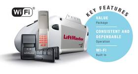 83650w-267 Liftmaster 83650-267 New 1/2 Hp Ac Chain Dr Myq Wi-fi Garage Opener - No Rail