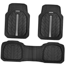 Jd618s2-gy0-3p Lj Tire Tread Deepdish Rubber Floor Mats For Car Heavy Duty All