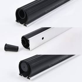 Ltd 445051711704 Heavy-duty U O Ring Universal Garage Door Bottom Seals Weatherstrip Weather S
