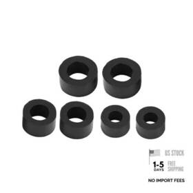 Luatoxry Luatoxrymkuygm88brrasx Fuel Injector Seal Kit 6pcs Rubber Line Sleeve