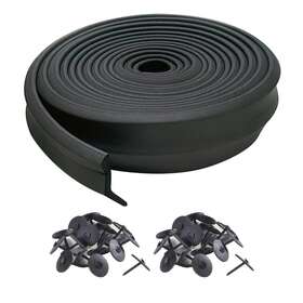 M-d Building Products 313110138144 Garage Door Weather Seal 16 Ft Stripping Rubber Bottom