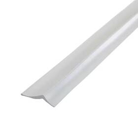 M-d Building Products 445031615602 1 Inch X 30 Ft. White Vinyl Top And Sides Garage Door Weatherstripping
