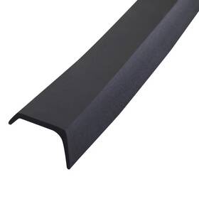 M-d Building Products 744759662750 2 Inch X 16 Ft. Black Rubber Replacement For Garage Door Weatherstripping