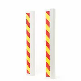 Maxsa 711181502824 Car Door Bumper Guards And Garage Wall Protector Set Of 2