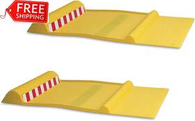 Maxsa 726084624177 37356-2pk Park Right 21 Inch X 11 2 Parking Mat Yellow