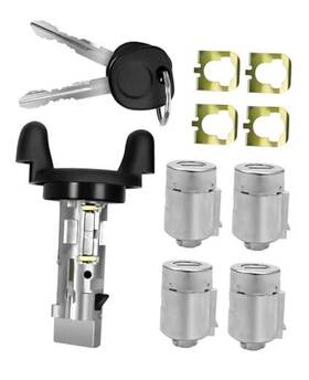 Resxmsdsh1014swq Meiyatec Ignition Switch Door Lock Cylinder Fit For Chevy Express Van Gmc Savana