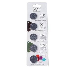 Meos 634041678845 3 Replacement Batteries For Liftmaster 971lm Garage Door Remote