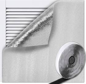 Meperper 782706439598 Attic Fan Insulation Cover With Adhesive Strips Ceiling Silver