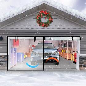 Fen-mindsoft-1236 Mindsoft Clear Garage Insulation Kit - Door Screen For Winter Pvc Thermal Insulated Cu