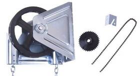 2000r Mitya 785497987095 Garage Door Chain Hoist Model 4 1 Reduction Wall Mount Inch Shaft