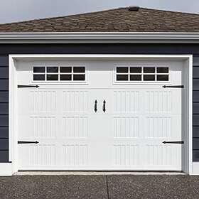 Cg001 Mono-gatari 9 32 Pack Magnetic Garage Door Window Panels Pvc Fake Faux Black