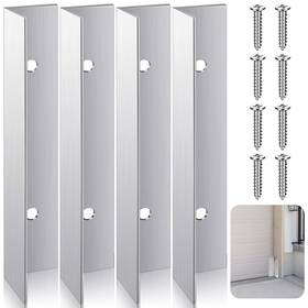 Moodaily 749426212368 Stainless Steel Garage Door Mouse Guard Side Seal Keep Prevent Rats Mice Snake