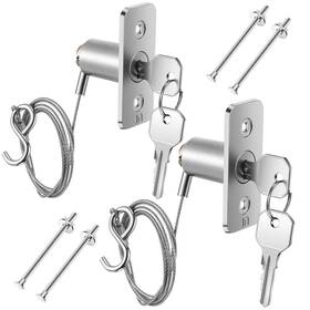 Hui-morningro-1340 Morningro Emergency Release Lock Kit Garage Door Opener Disconnect Ke